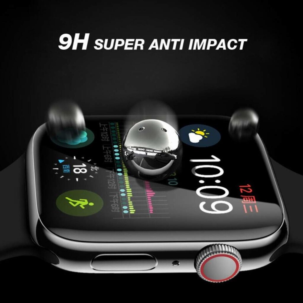 UV Ljus Displayskydd i härdat glas till Apple Watch 40mm