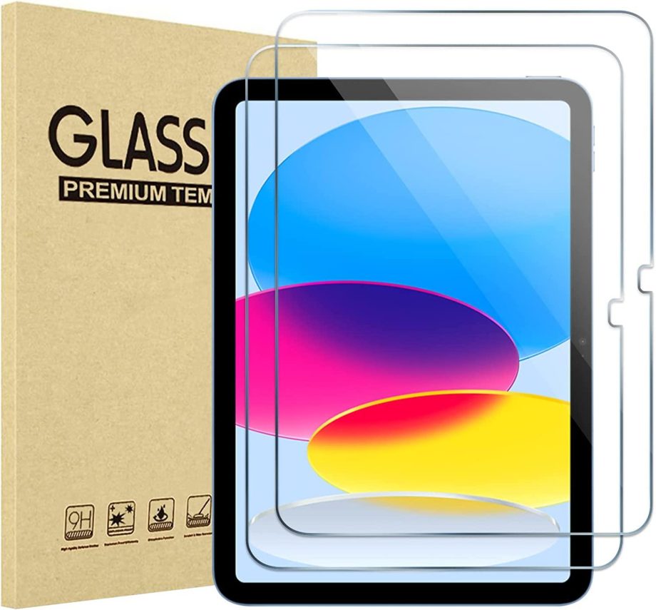 2X Displayskydd i härdat glas till iPad 10.9 Gen 10